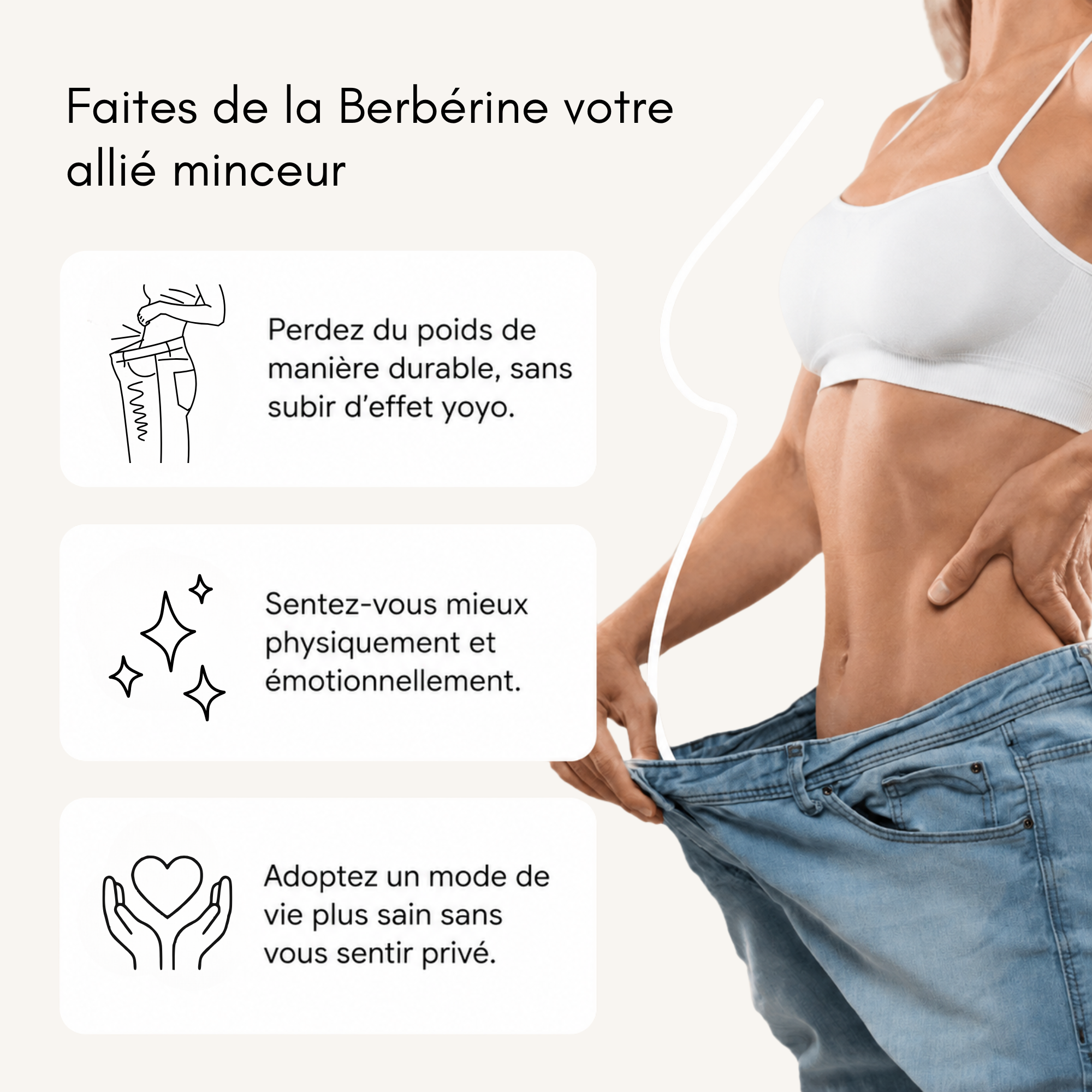 Patchs Minceur à la Berbérine  | La perte de poids sans effort