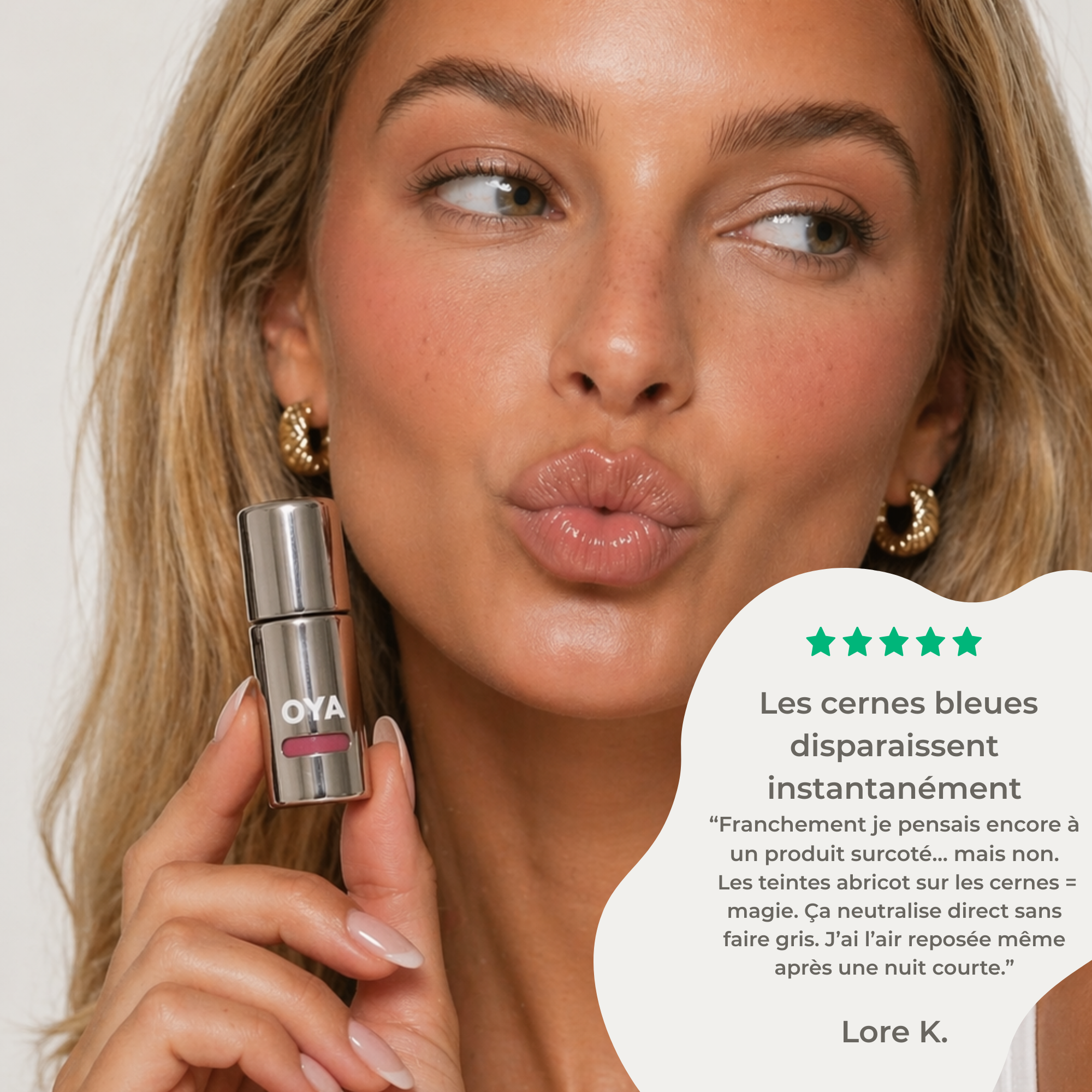 Stick 2-en-1 Blush + correcteur l Élu Meilleur Produit K-Beauty 2025